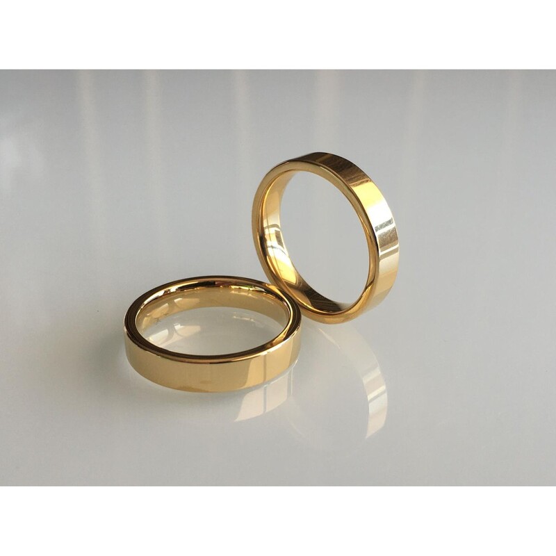 aliança cor de ouro